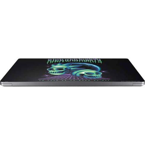 Adult Swim Rick and Morty Neon Skulls Universal Laptop 16.6in (13.4 x 9.7in) Skin